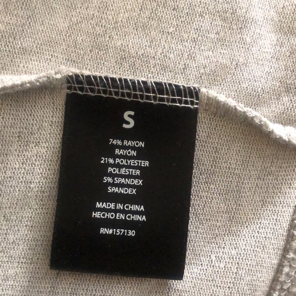 Gray Mesh & Lace sweater, size S - Picture 6 of 7